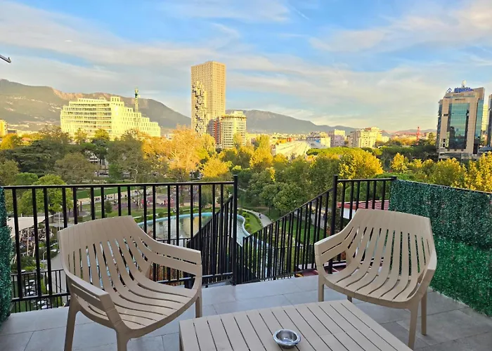 Tirana City Center Penthouse Oasis